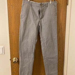Urban Outfitters Light Gray Chino Pants
